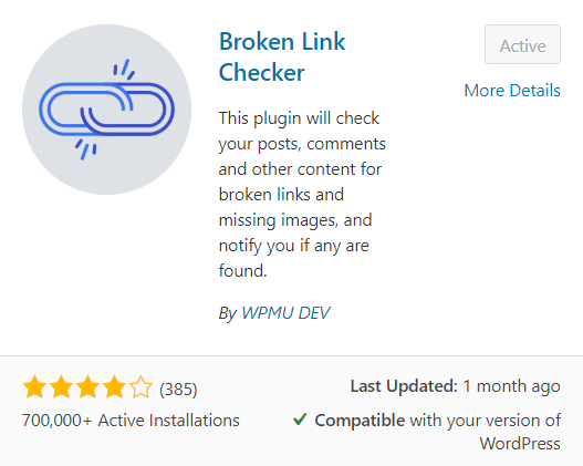 What are the best FREE WordPress Plugins for Bloggers - broken link checker plugin