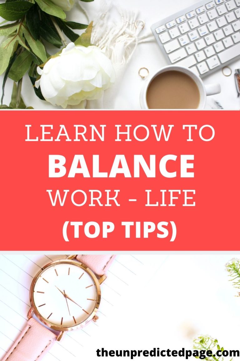 The importance of Work-Life balance and how to achieve it - The ...