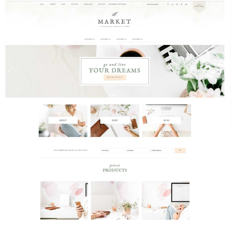 Market theme by Restored 316