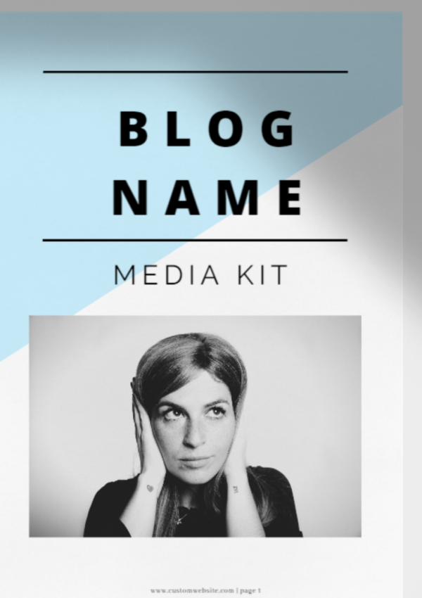 Build a killer Influencer Media Kit: FREE TEMPLATE