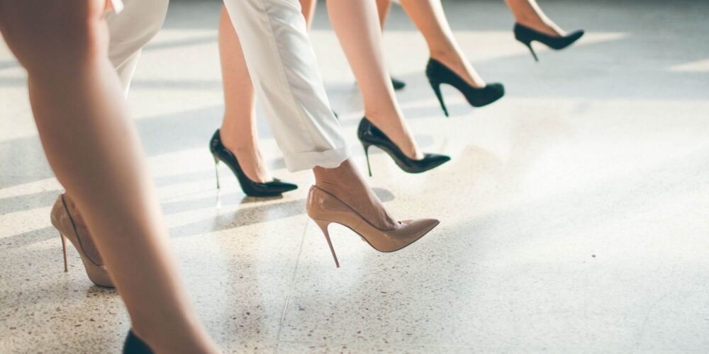 boss women in heels